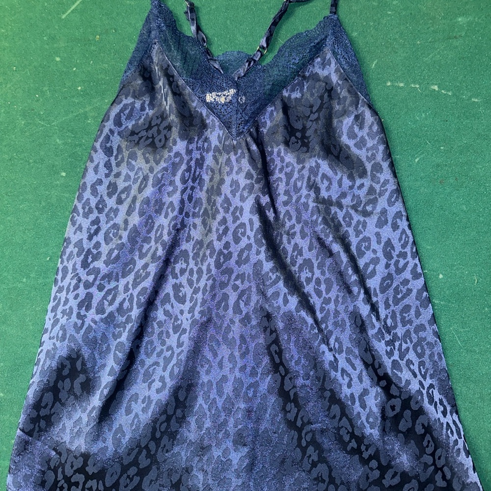 Leopard Print Satin Shirt